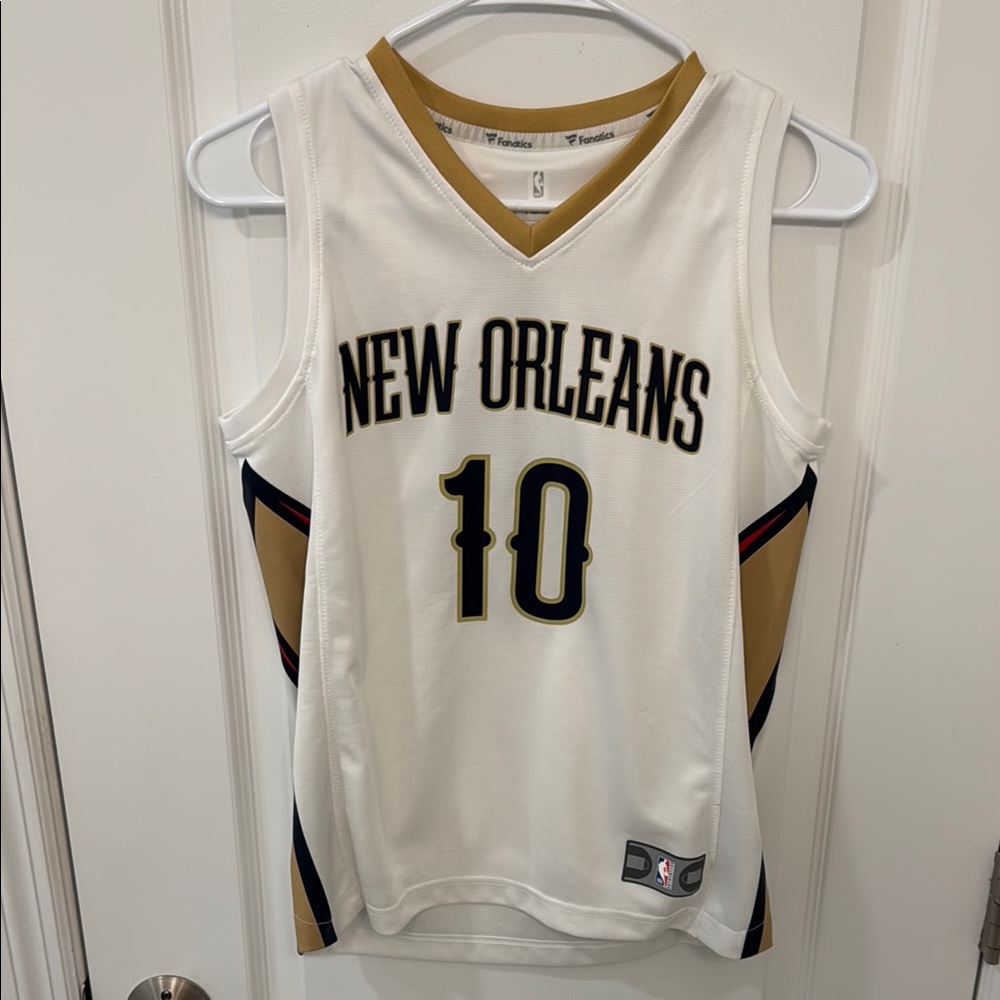 Fanatics White Basketball Jersey